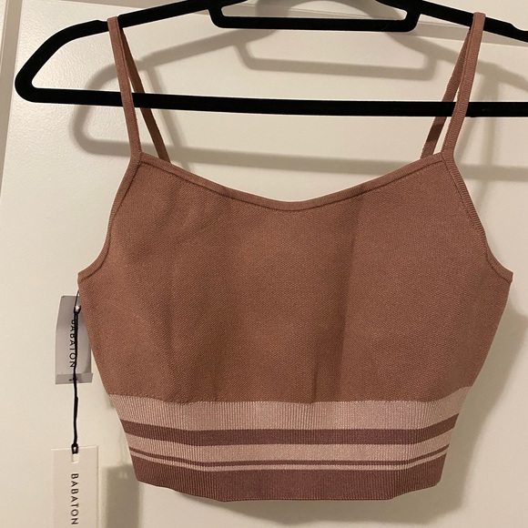 NWT Aritzia Kenneth Top *pink* - Picture 3 of 7